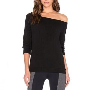 Solow Black Oversized Pullover Sweater Sz M